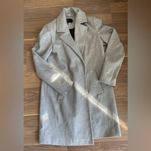 Long grey wool coat - Vero Moda